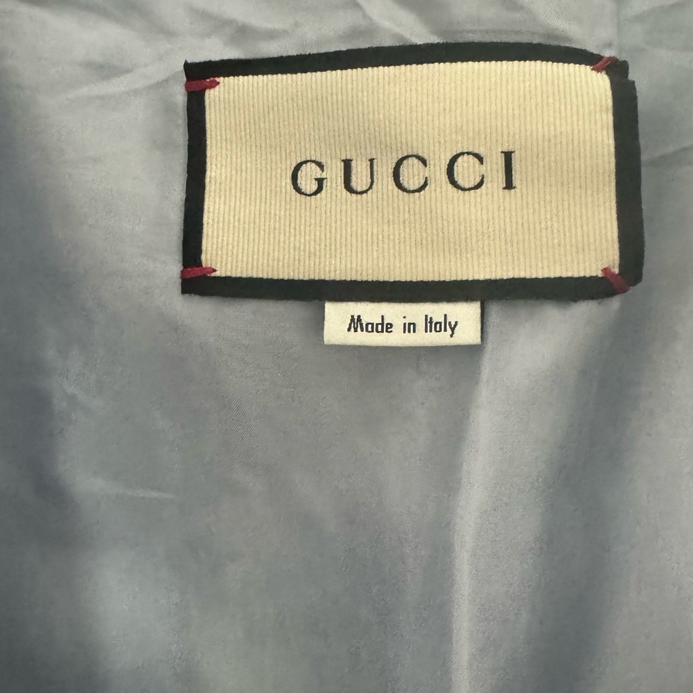 Gucci Blue and Pink Blazer with Textured Design - Picture 8 of 12